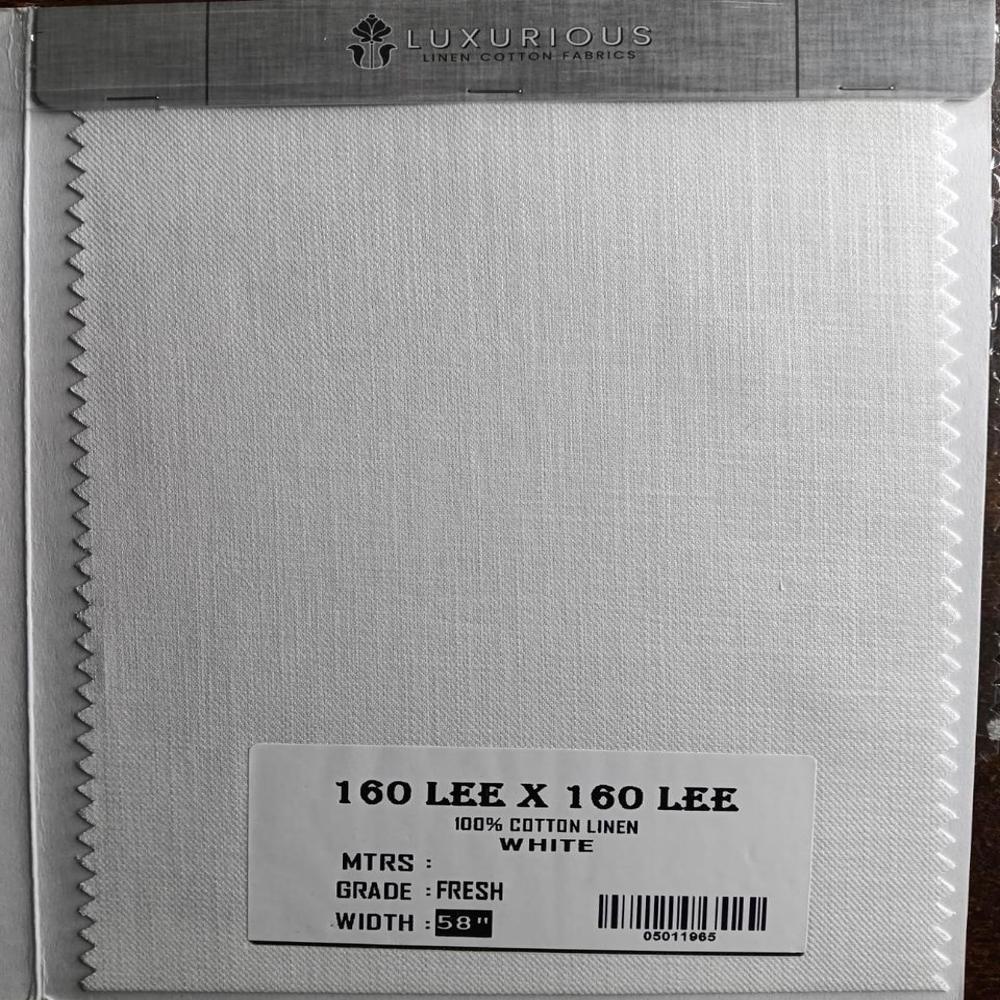 160 Lee X 160 Lee Cotton Shirting Fabric 58" - Color: Multicolour