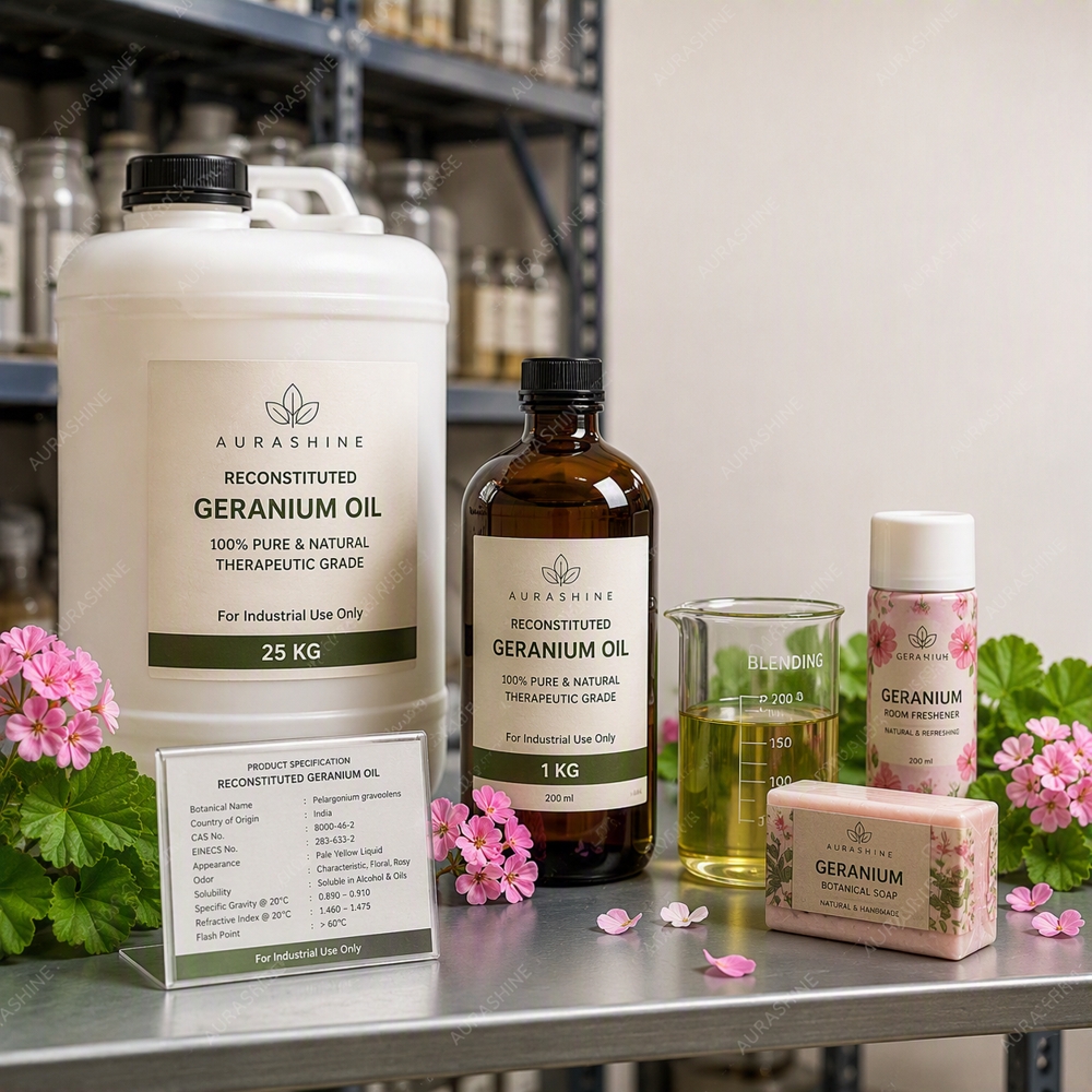 Geranium Oil Reconstituted - Feature: Provide Pain Relief