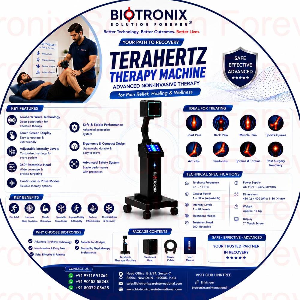 TERAHERTZ Premium Non-Invasive Therapy Machine