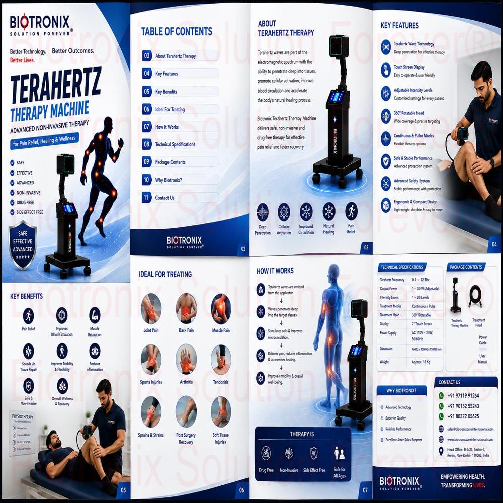 TERAHERTZ Premium Non-Invasive Therapy Machine