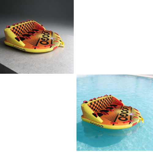 Inflatable 4 Seater Sofa Bumper Boat