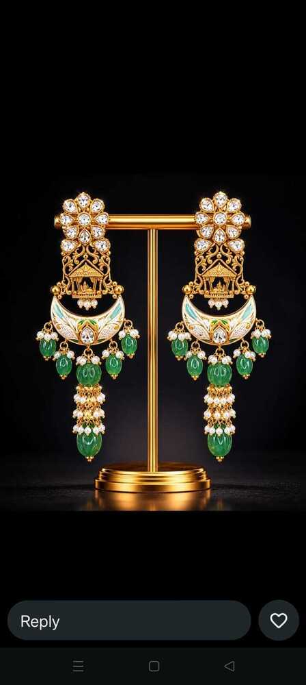 Ethnic Polki Jhumka