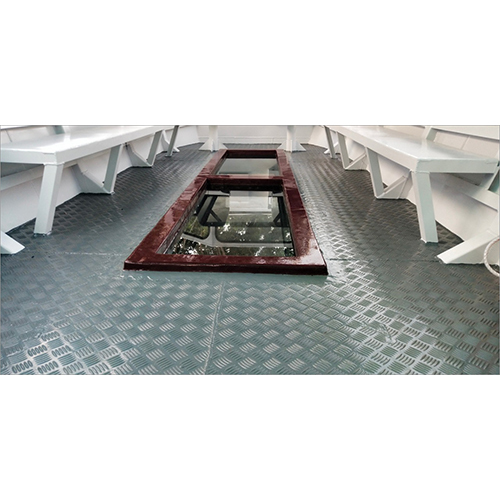 Aluminium 12 Seater Passenger Glass Bottom Boat