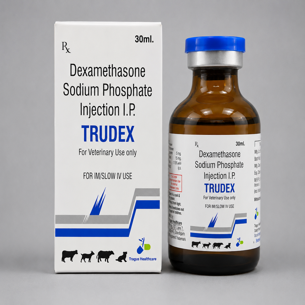 Dexamethasone Sodium 4 Mg/Ml / Trudex - 30 Ml - Ingredients: Chemicals