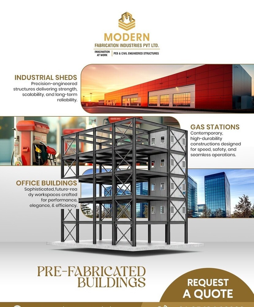 Pre Engineered Office Buildings Structure