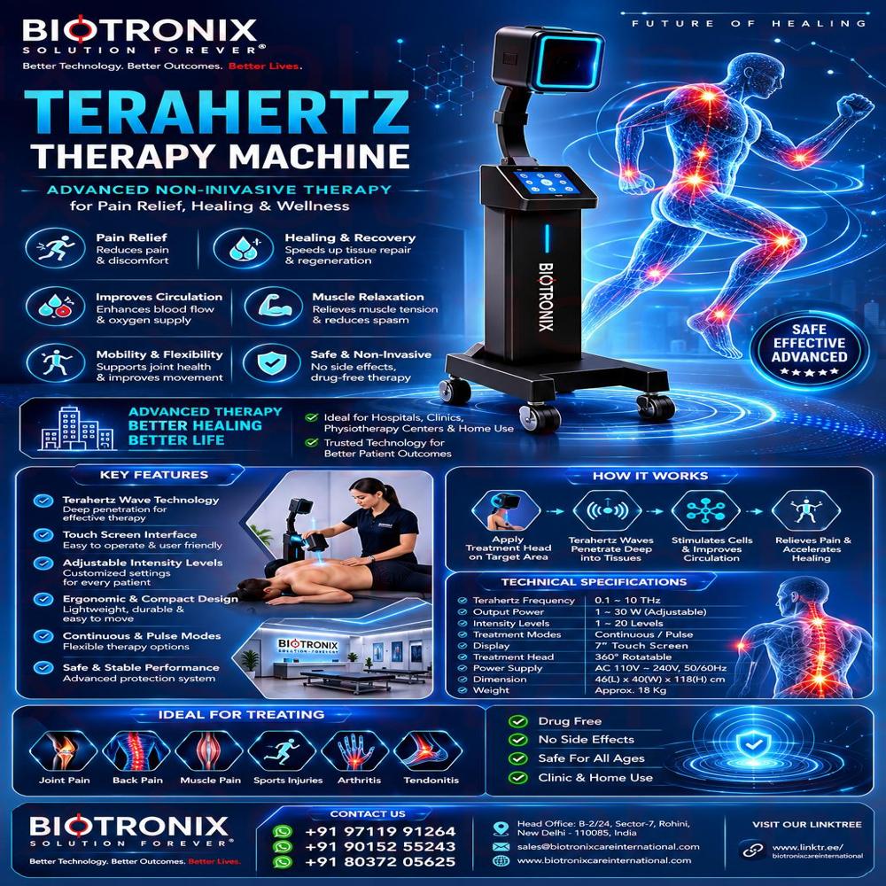 TERAHERTZ Premium Professional Wellness Therapy System