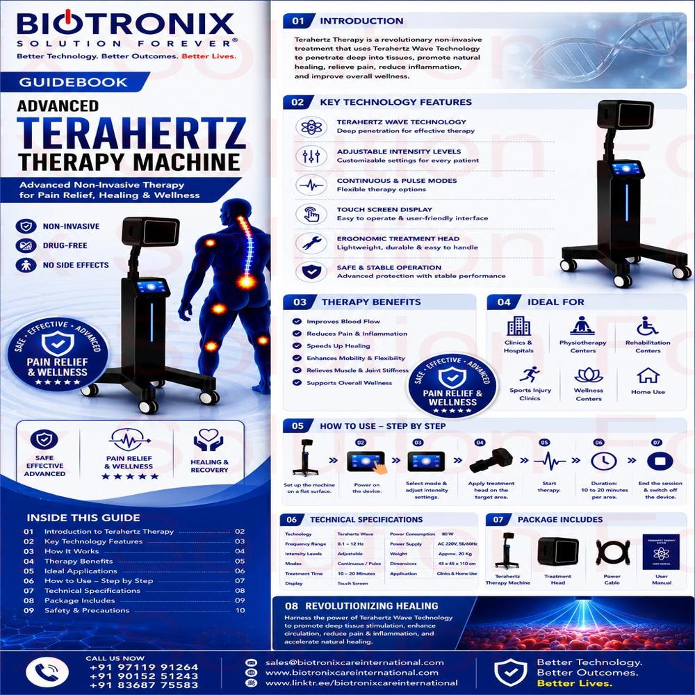 TERAHERTZ Premium Advanced Pain Management Device