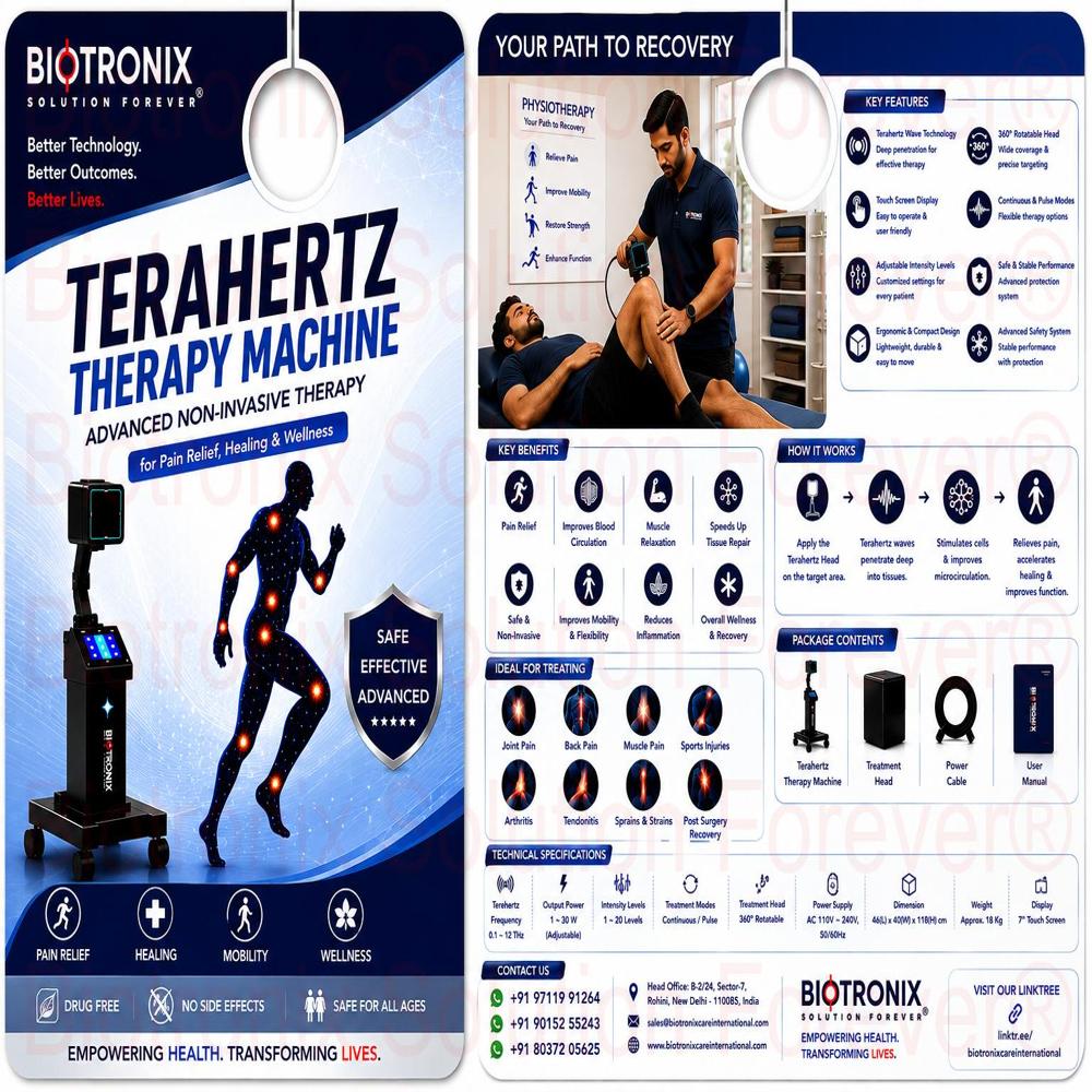 TERAHERTZ Premium Deep Penetration Therapy Machine