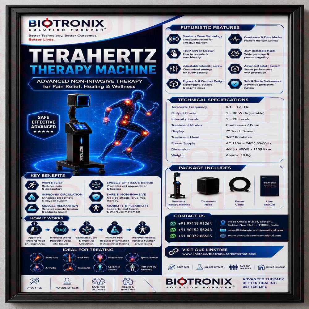 TERAHERTZ Premium Deep Penetration Therapy Machine