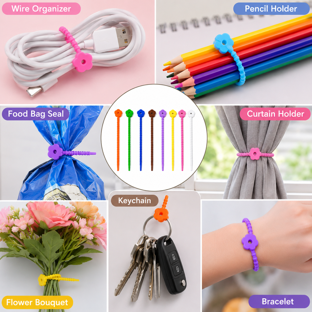 Silicone Cable Tie