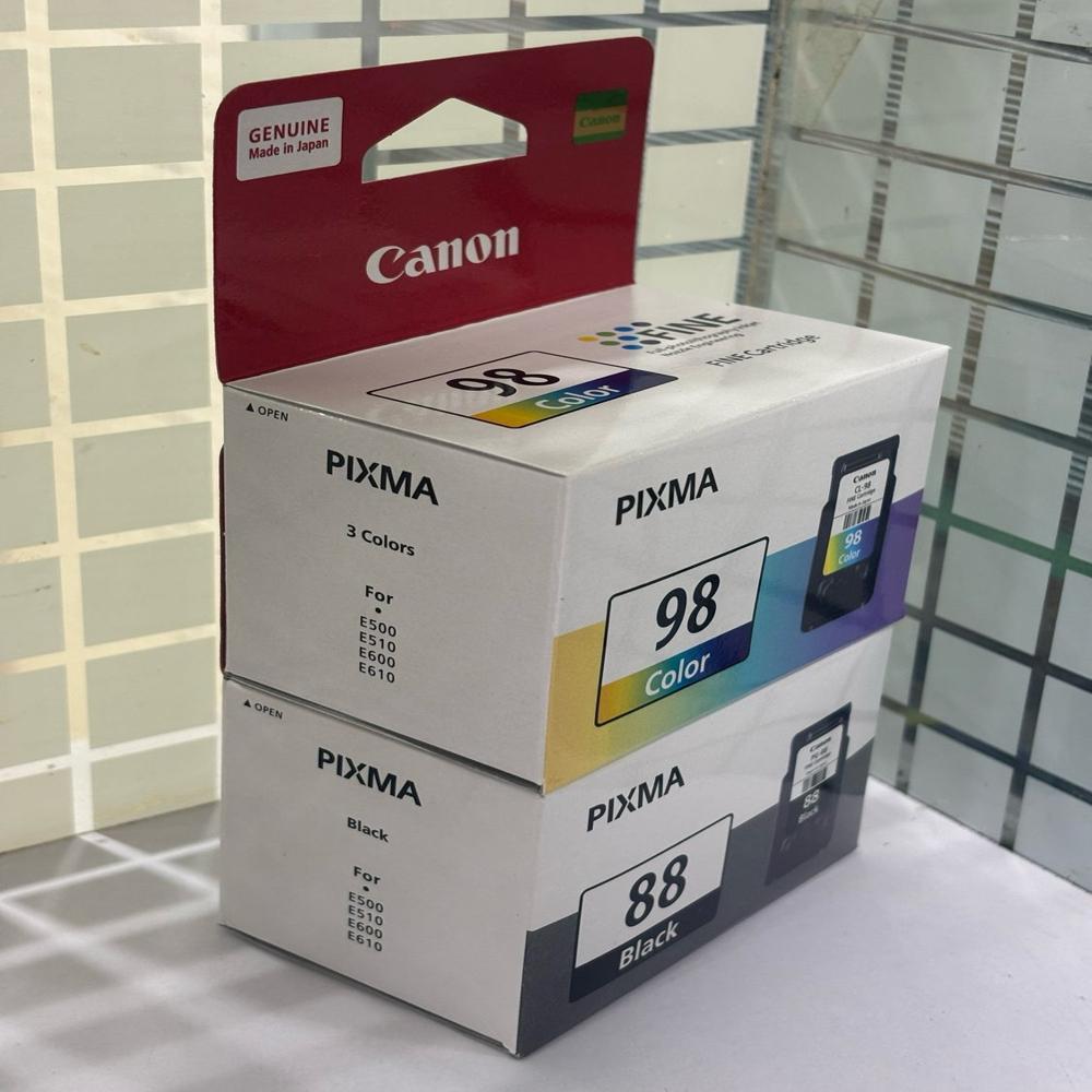 CANON PIXMA E500, E510, E600, E610, CARTRIDGE (PG88 / CL98)