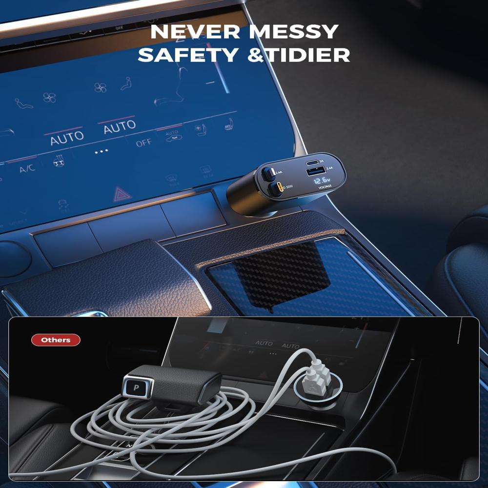 4 In 1 Car Charger