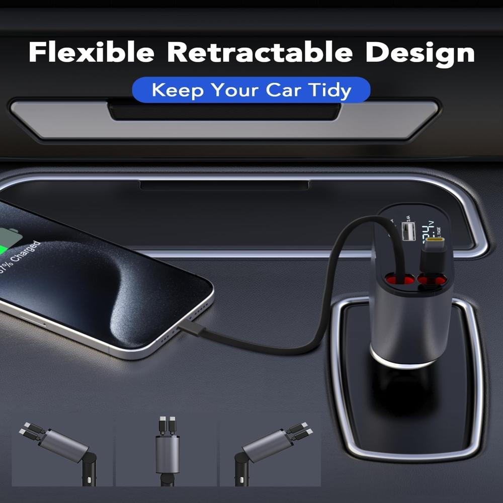 4 In 1 Car Charger