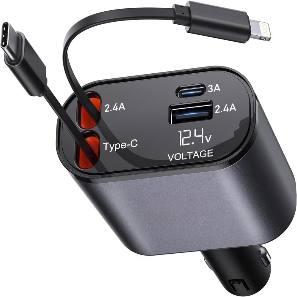 4 In 1 Car Charger