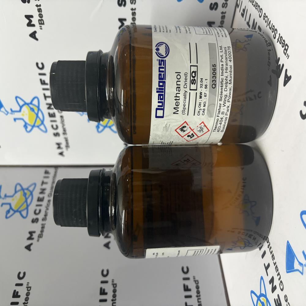 Methanol Specially Dried Qualigens 500ml