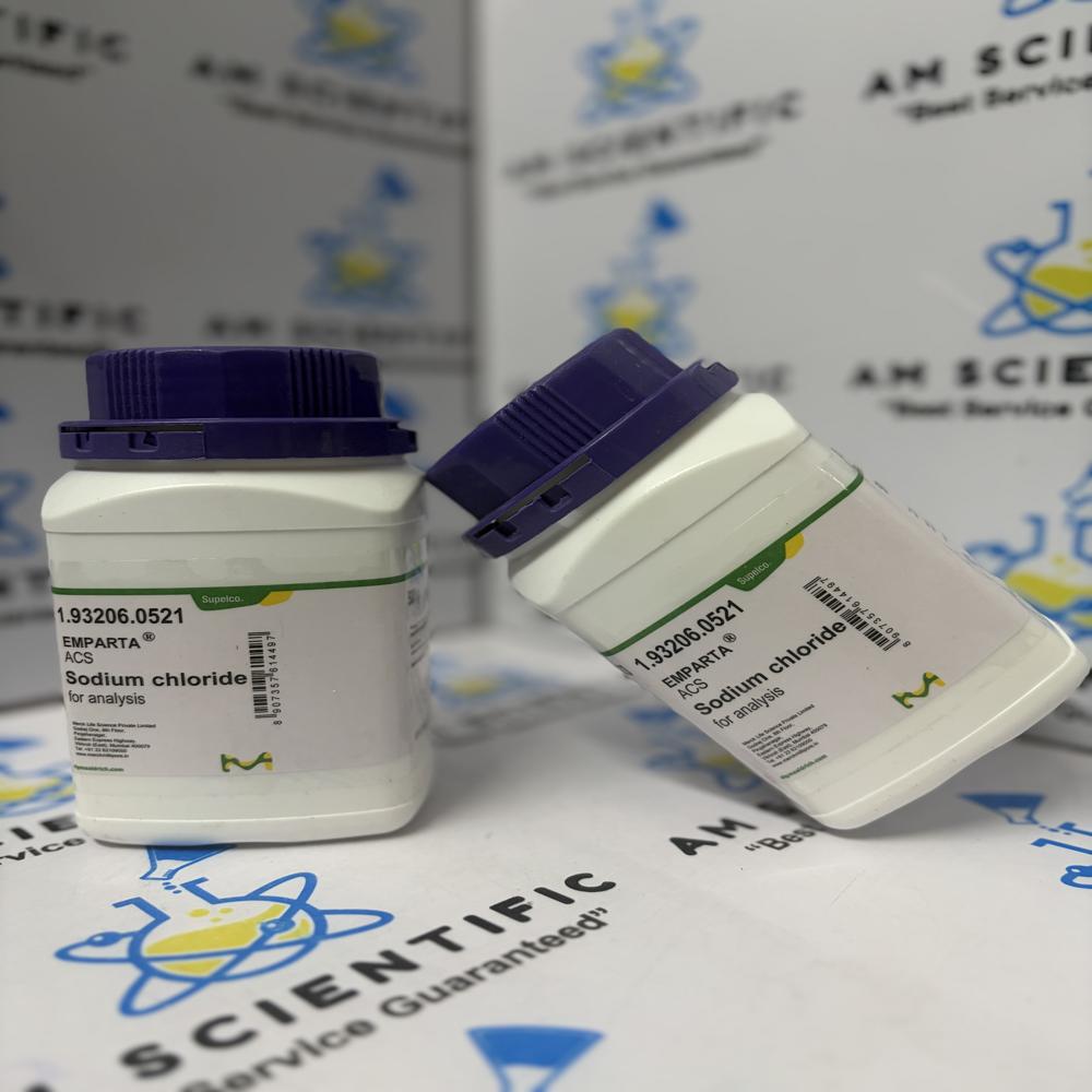  Sodium Chloride for analysis EMPARTA ACS Merck, 500g