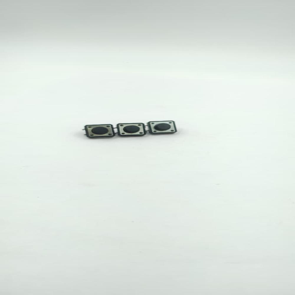12X12X7 MM 4 PIN BLACK TACTILE SWITCH