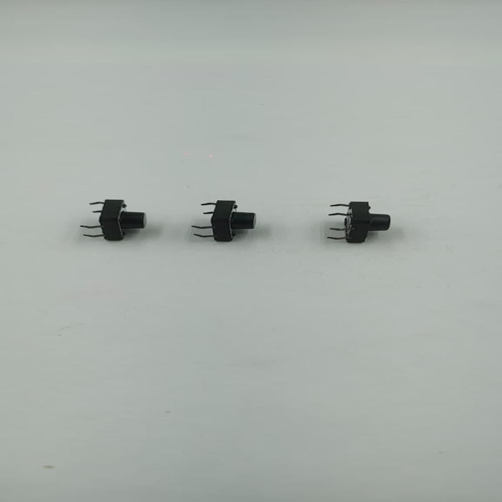 12X12X7 MM 4 PIN BLACK TACTILE SWITCH