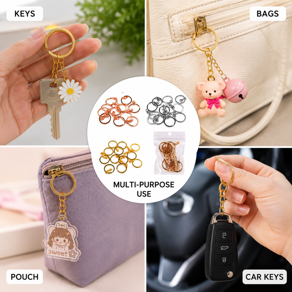 Keychain Ring Set