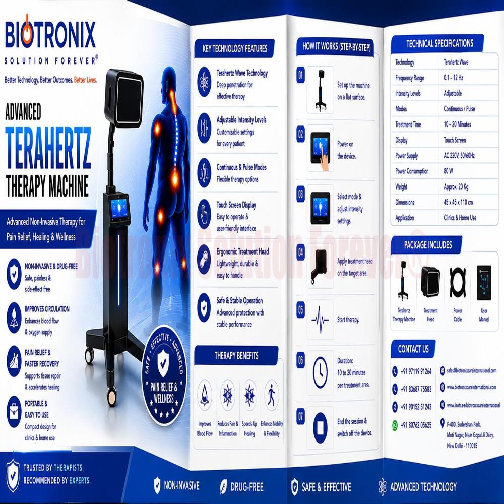 TERAHERTZ Premium Professional Therapy Device