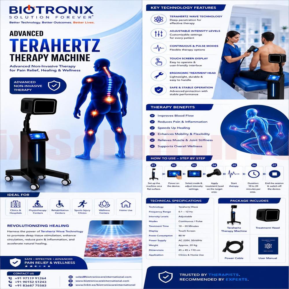 TERAHERTZ Premium Professional Therapy Device