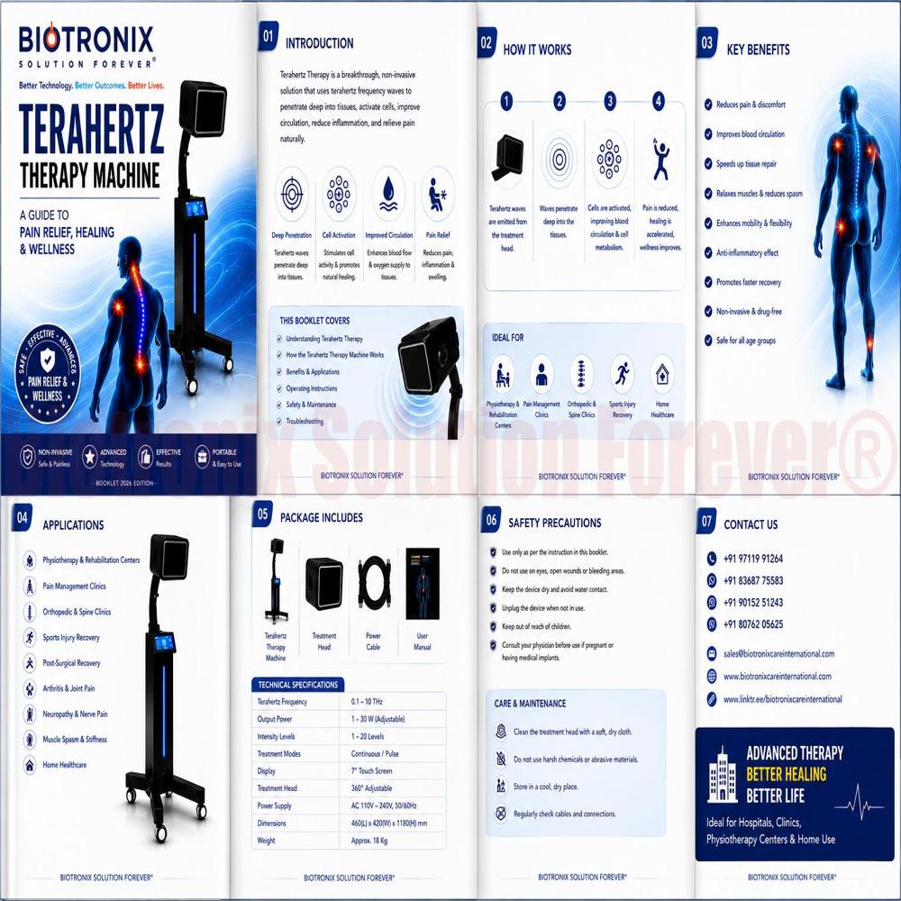 TERAHERTZ Premium Professional Therapy Device