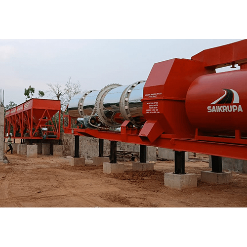 Industrial Mobile Asphalt Drum Mix Plant