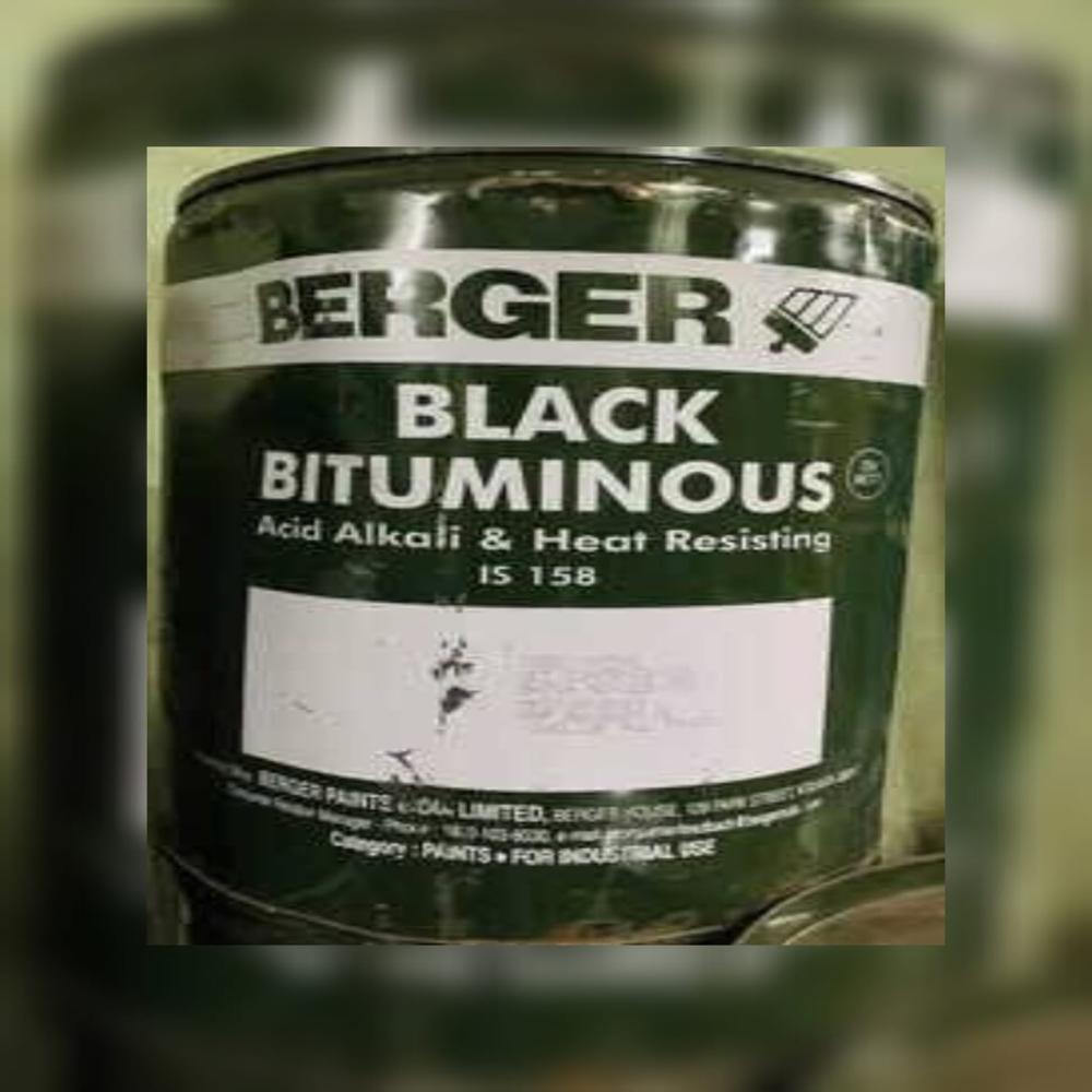 BLACK BITUMINOUS ANTICORRESIVE IS 158 PAINT