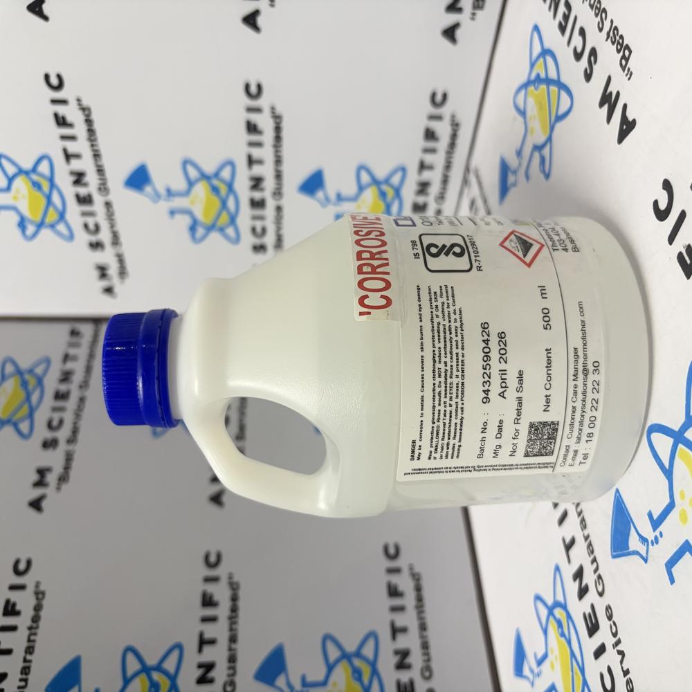 Orthophosphoric Acid 88% ER Qualigens, 500ml