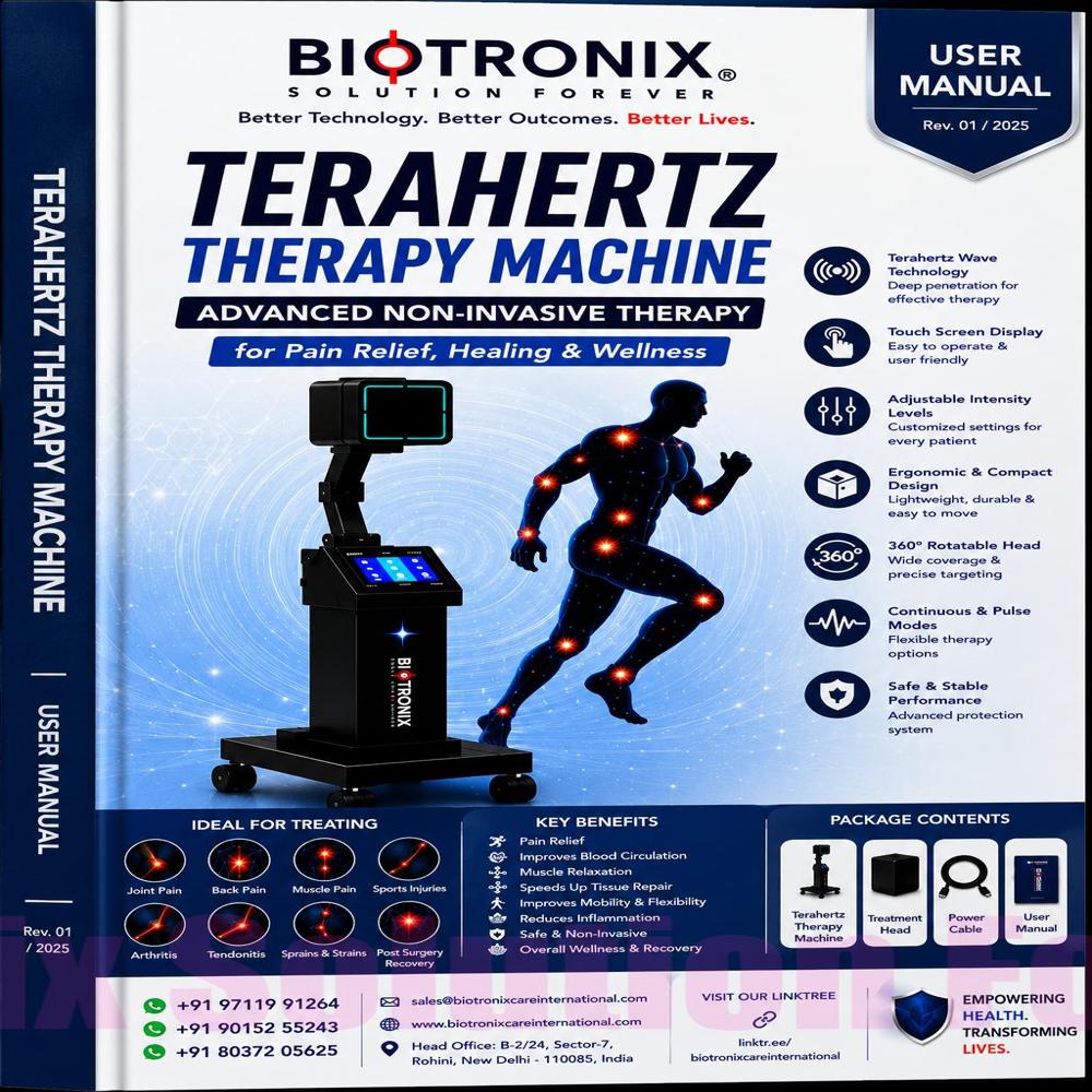 TERAHERTZ Premium Advanced Physiotherapy Therapy Machine