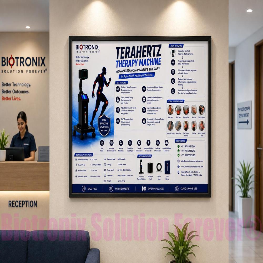TERAHERTZ Premium Advanced Physiotherapy Therapy Machine