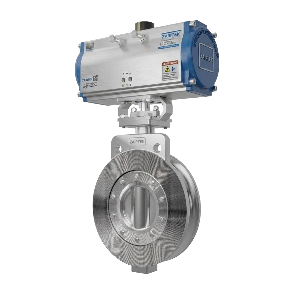 Double Offset Rubber Seated Wafer Type Butterfly Valve