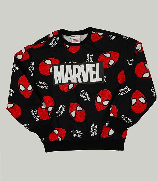 B16726 | MARVEL Boys French Terry Pullover Sweatshirts