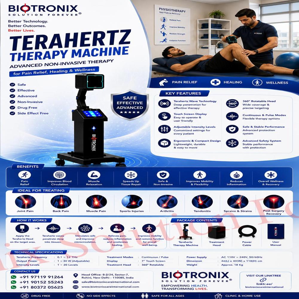 TERAHERTZ Premium Smart Therapy Treatment System