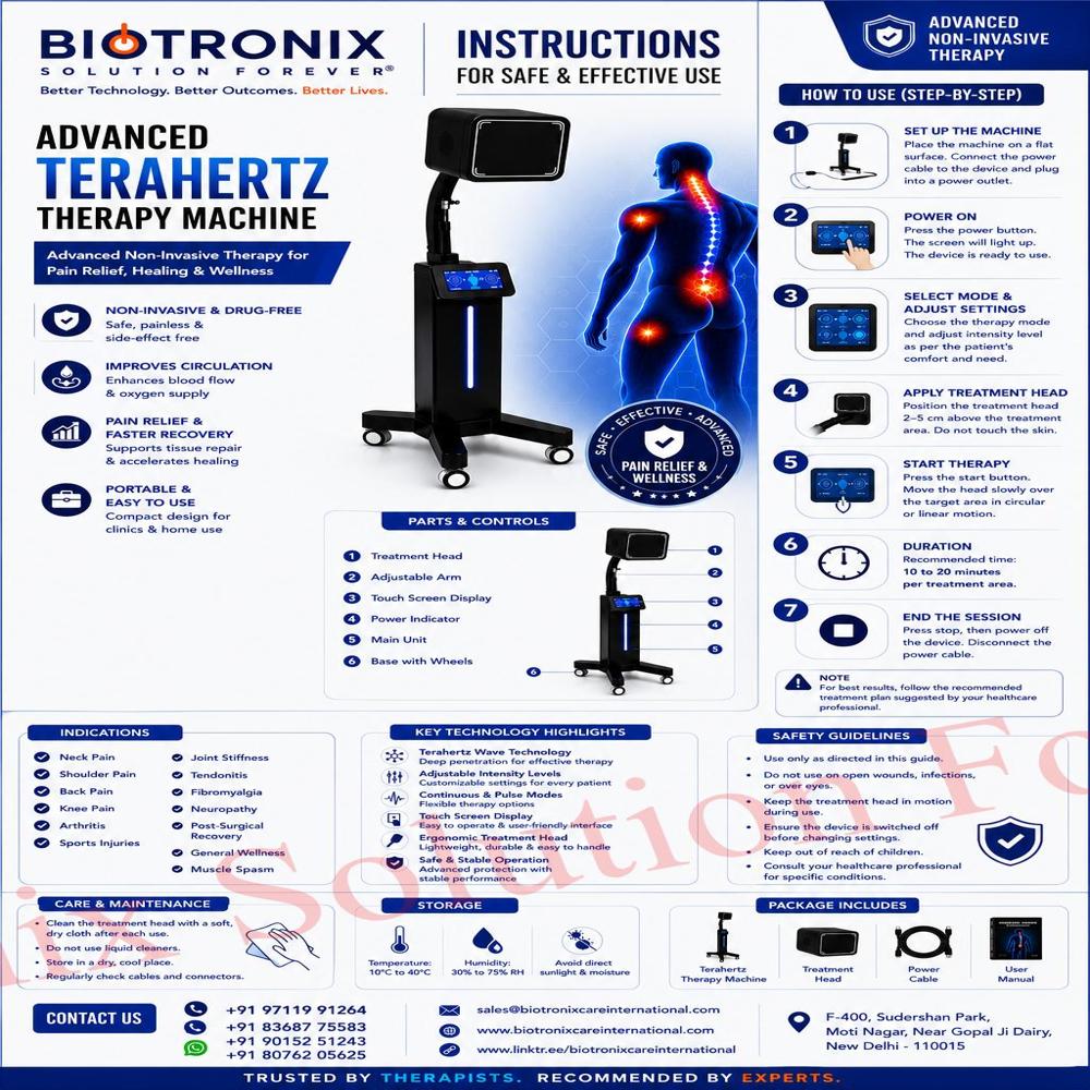 TERAHERTZ Premium Smart Therapy Treatment System