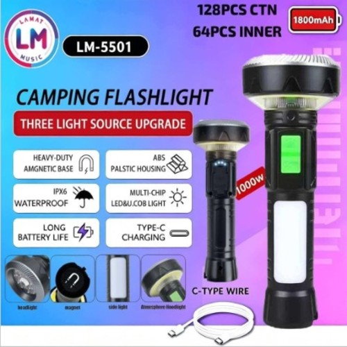 Camping Flashlight LM-5501