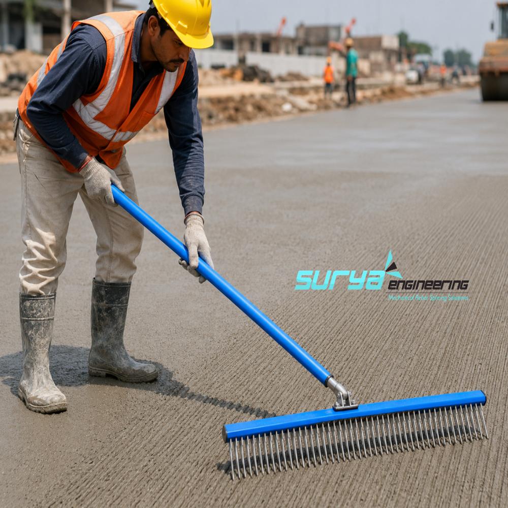 PQC Road Texturing Brush