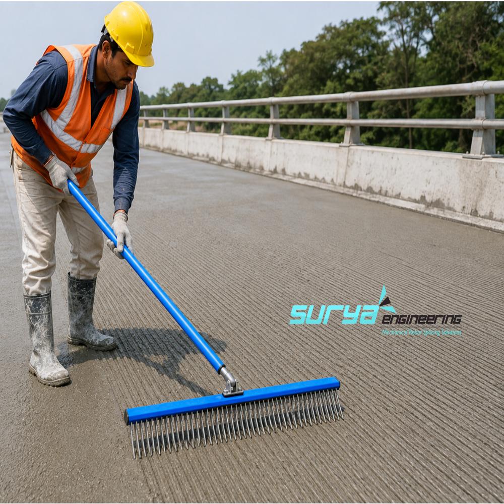 PQC Road Texturing Brush