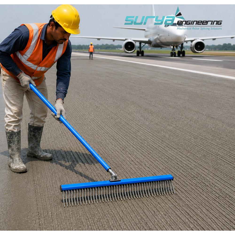 PQC Road Texturing Brush