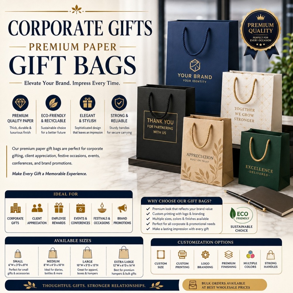 Premium Paper Gift Bags