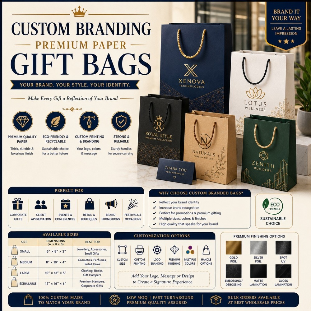 Custom Branding Gift Bag