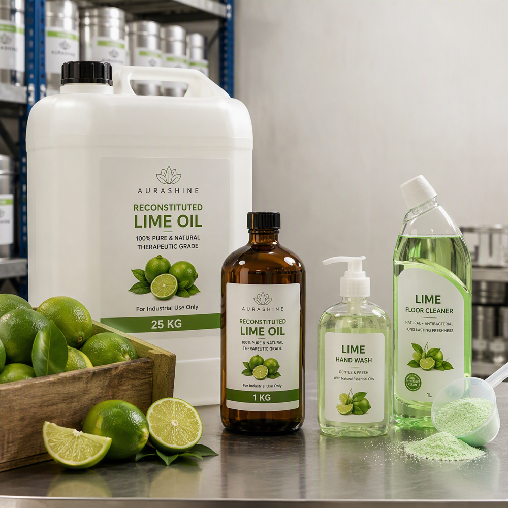 Lime Oil - Concentrated Citrus Essence | Fresh, Zesty Fragrance For Soaps, Lotions, Cleaners, And Diffusers - Ideal For Energizing Blends