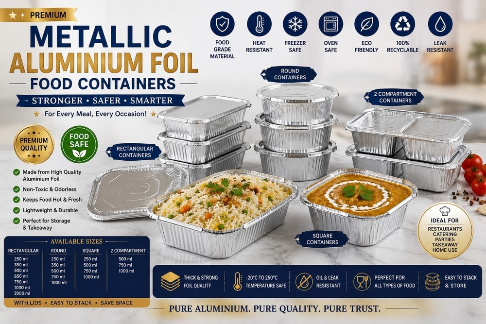 Food Container Aluminium Foil