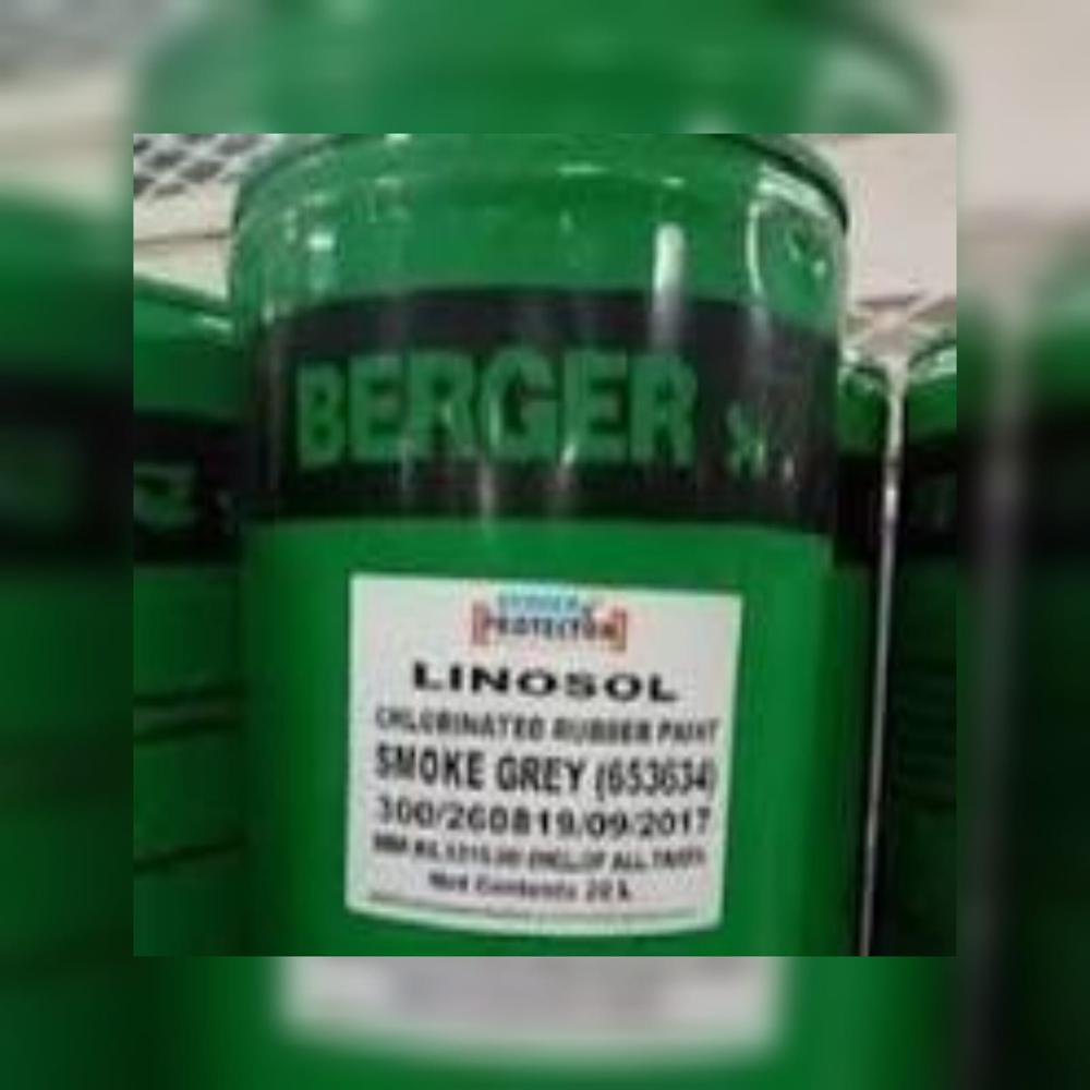 LINOSAL CLORINATED RUBBER PAINT SMOKE GREY/LIGHT GREY/WHITE