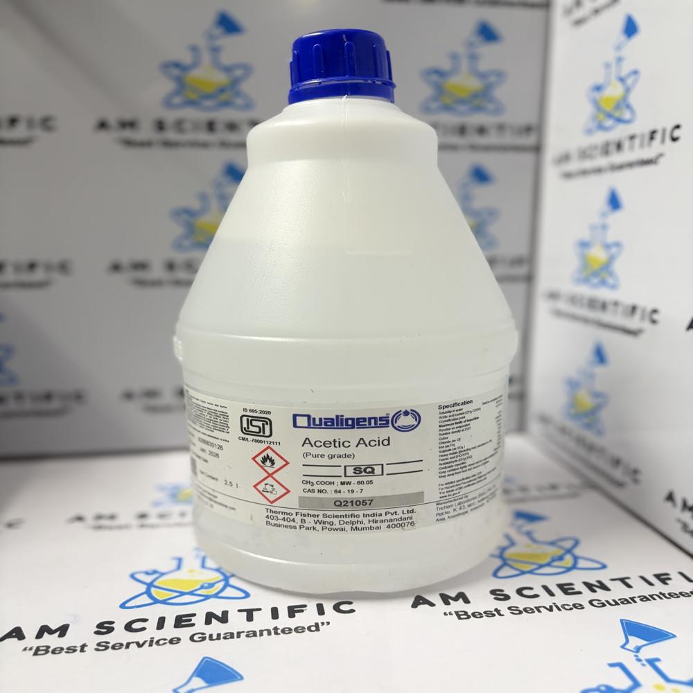 Acetic Acid Glacial SQ Qualigens 2.5Ltr