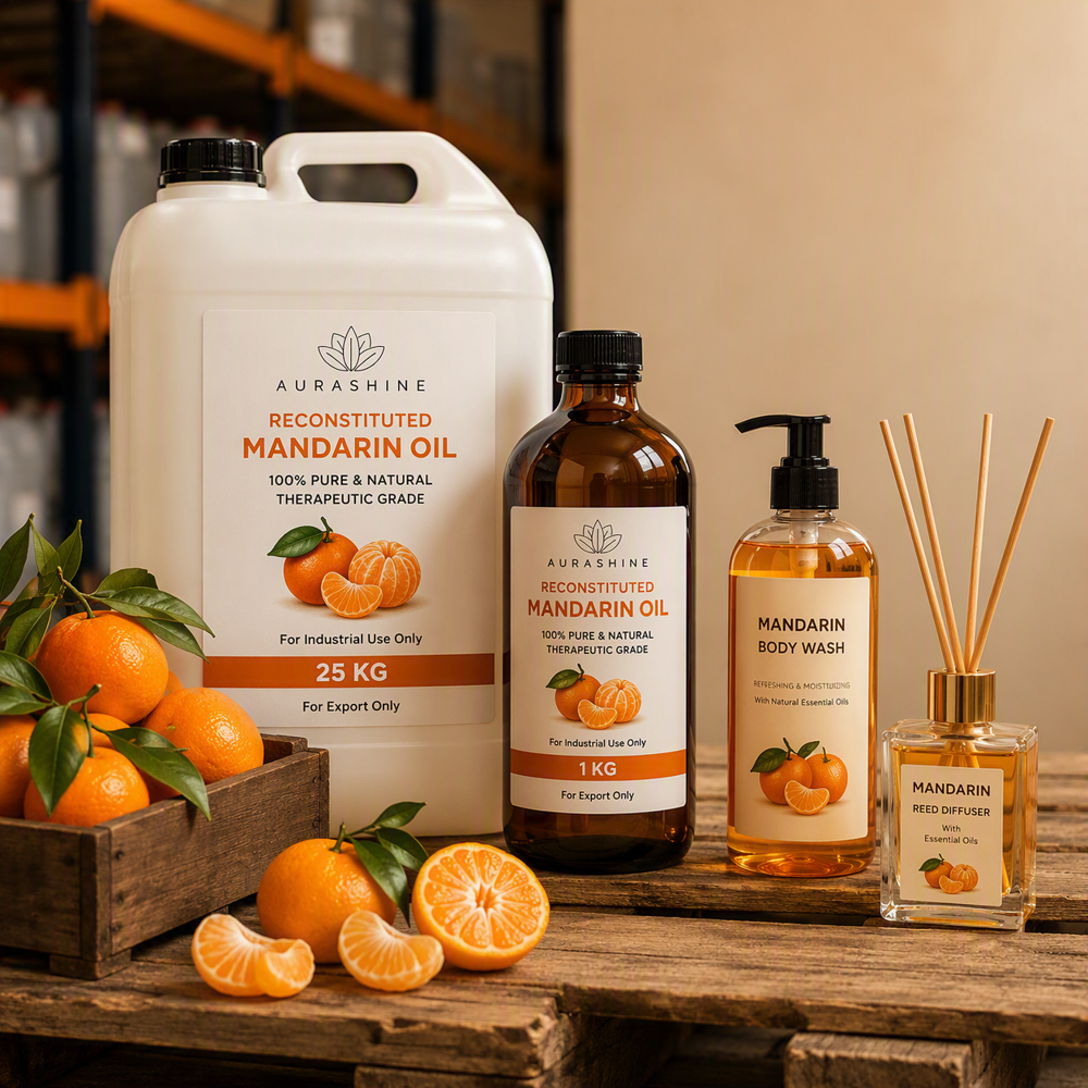 Mandarin Oil - Cold-pressed Essential Oil , Amber Color, 1-200 Kg Sizes | Sweet, Fruity, Softly Floral Aroma For Body Care And Home Fragrance