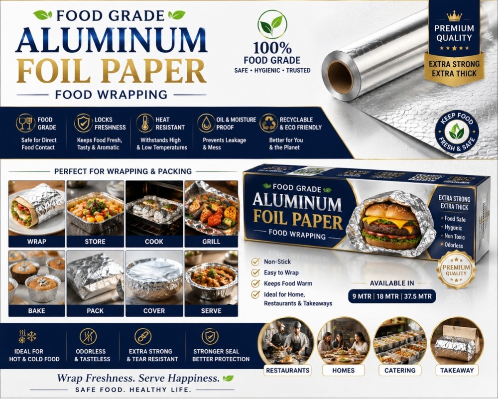 Food Grade Aluminium Foil Paper