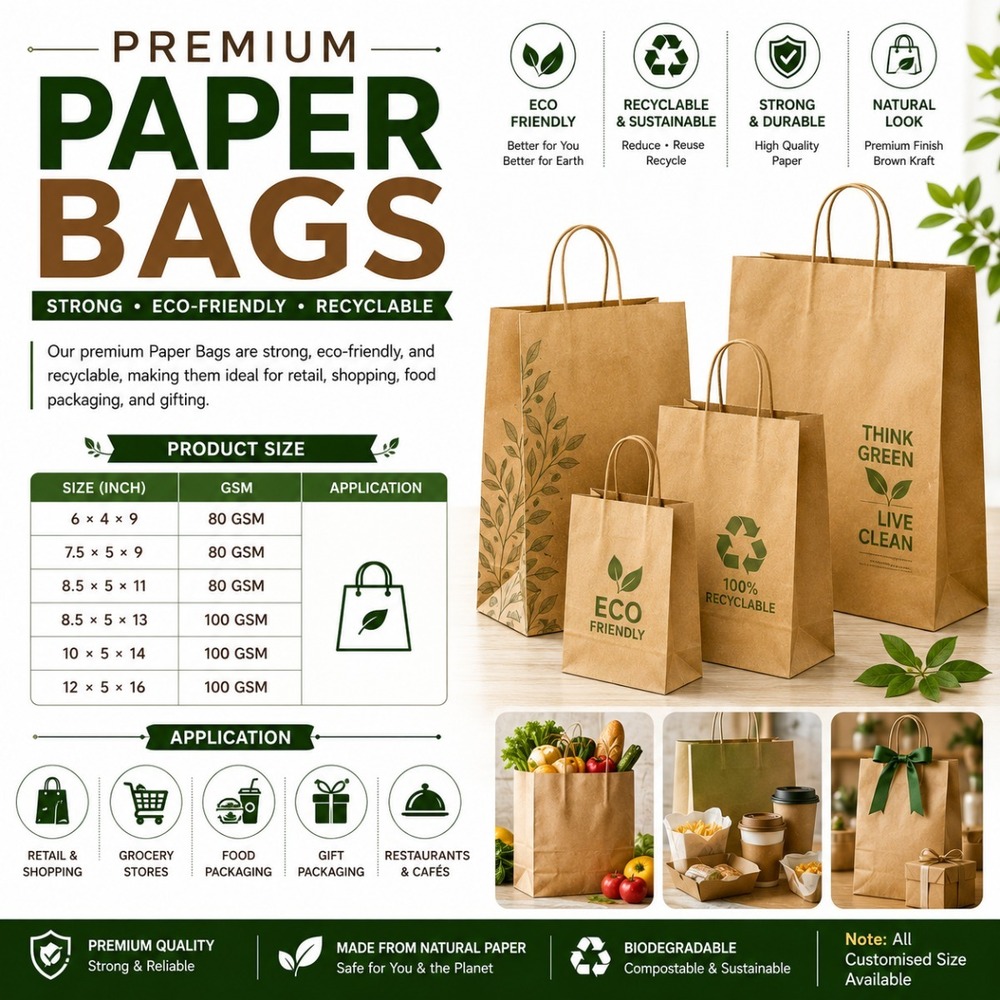 Eco Friendly Premium Paper Bag
