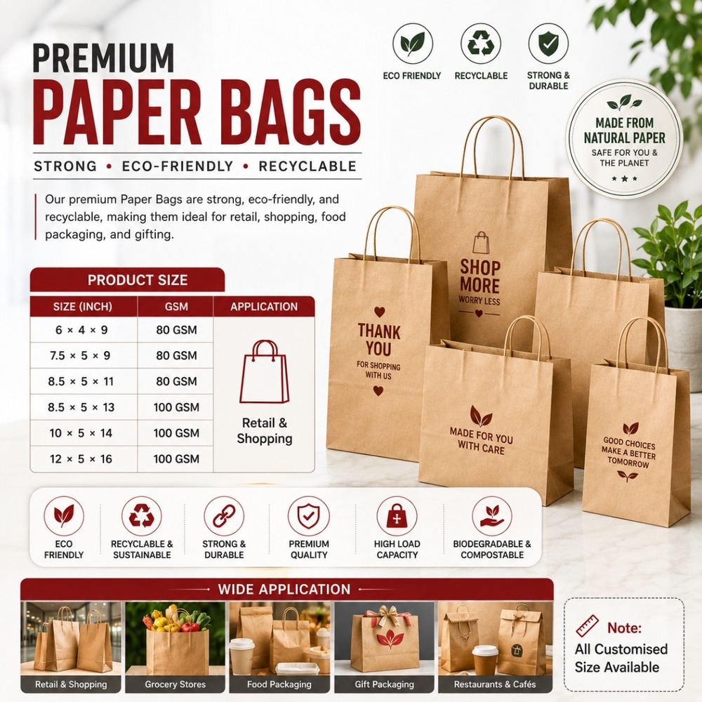 Recyclable Premium Paper Bag