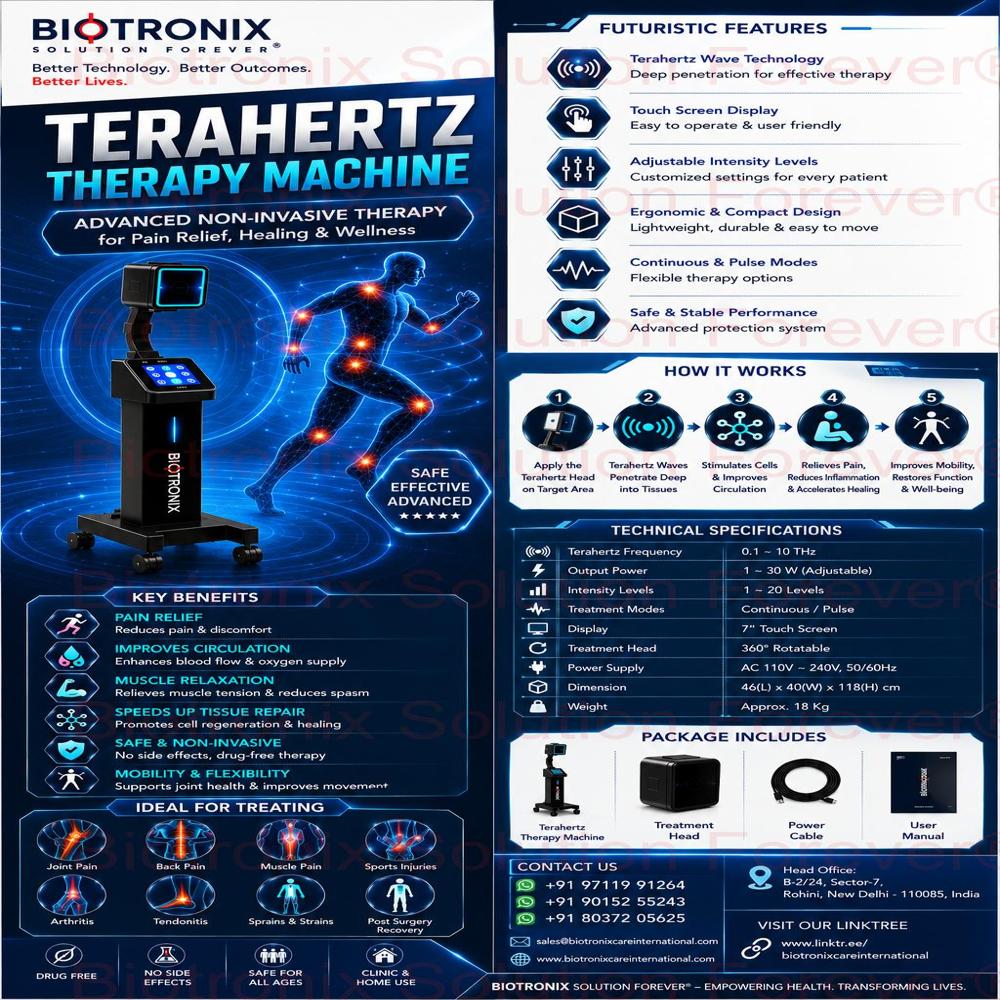 TERAHERTZ Premium Precision Pain Relief System
